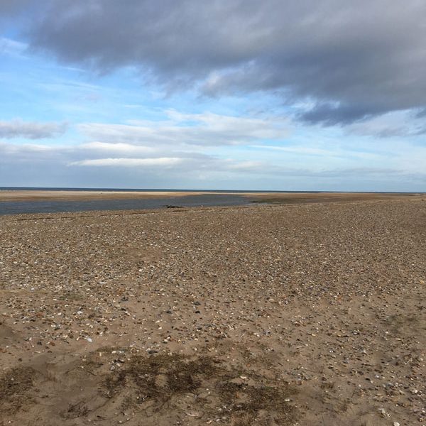 Holkham Beach At Low Tide